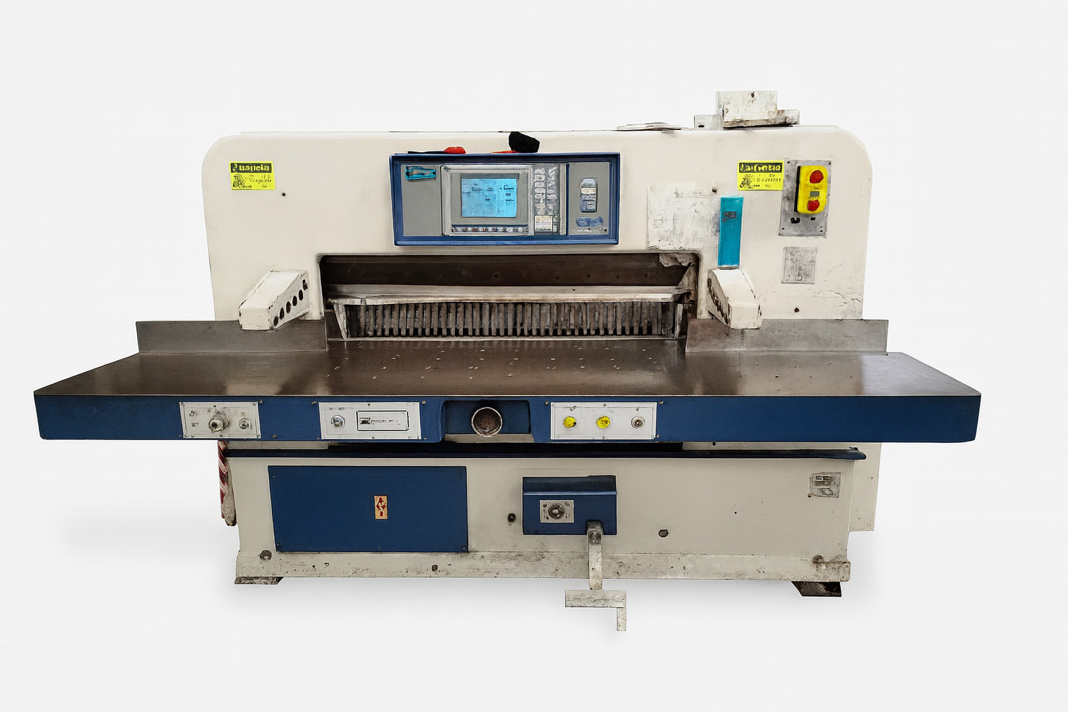 Guilhotina elétrica: corte preciso e eficiência em um só equipamento